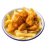 Battered Chicken Fillet Bites (8) 