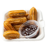 Chocolate Filled Mini Churros 