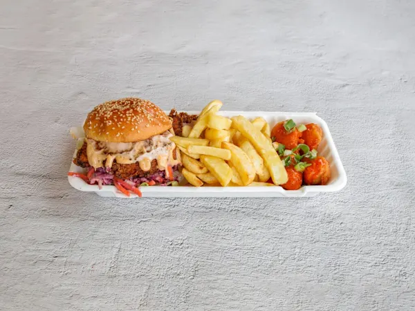 Tuck Shakk Burger Box 