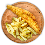 Supper Battered Haddock Goujons 